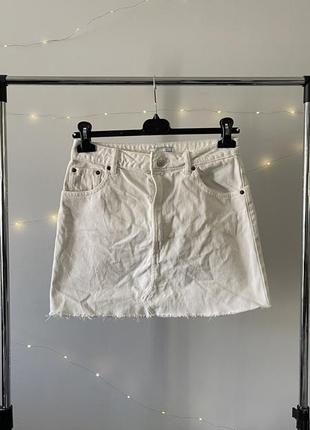 Спідниці джинсова zara
