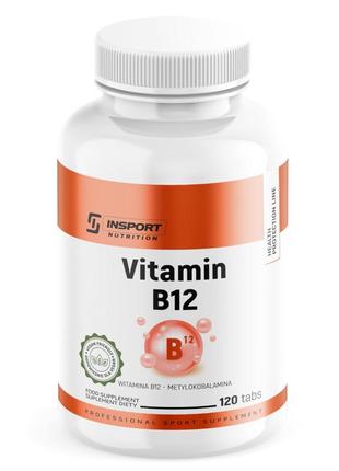Витамин b12 (метилкобаламин) 120 таблеток  insport nutrition