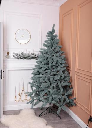 Елка искусственная литая 1.1 м косовская голубая