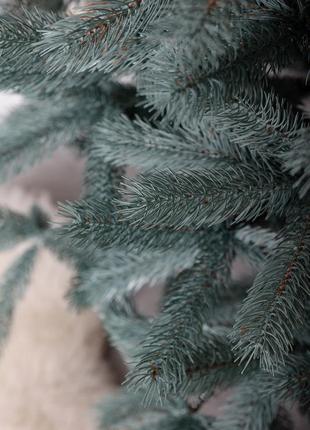 Елка искусственная литая 1.1 м косовская голубая