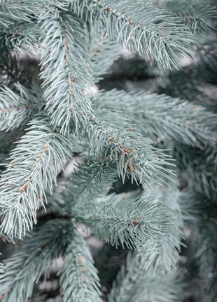 Елка искусственная литая 1.1 м косовская голубая