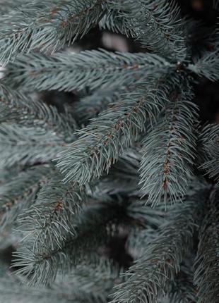 Елка искусственная литая 1.1 м косовская голубая