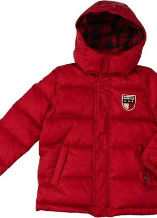 Пуховик от tommy hilfiger р.xs