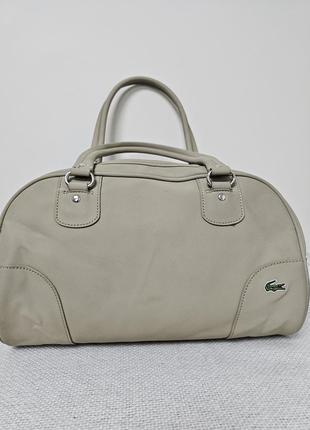 Сумка винтажная от бренда lacoste