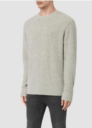 Allsaints шерстяной свитер крупной вязки 50-52 размер