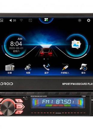 Автомагнітола mp5 7188a 1din android 12 gps 2/16gb