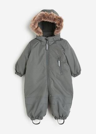 Зимовий теплий дитячий комбінезон h&m hm для дівчинки для хлопчика