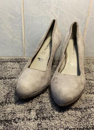 Кожаные туфли tamaris 36р