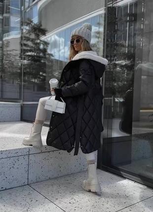 Куртка пальто зима ❄️10 фото