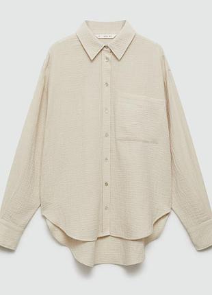 Нереально красивая хлопковая рубашка от mango