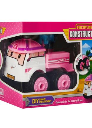 Детский конструктор транспорт робокар поли jd1899-14a с отверткой вид 2
