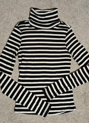 Гольф водолазка рубчик