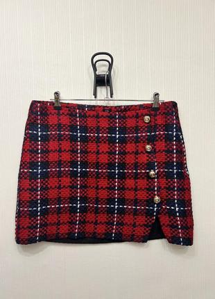 Юбка в клетка