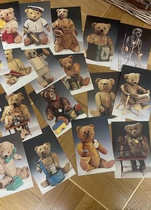 Коллекционный набор открыток teddy bear