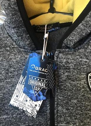 Тепла толстовка grace на хлопчика 3