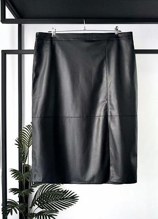 Юбка кожзам от debenhams