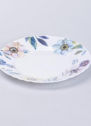 Столовый сервиз керамический на 6 персон 18 предметов белый