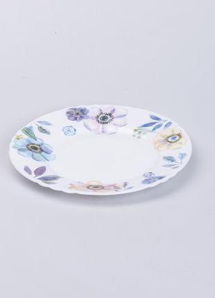 Столовый сервиз керамический на 6 персон 18 предметов белый