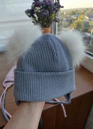 Шапка 48-50р,шили по заказу.