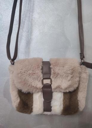 Сумка з штучного хутра catwalk