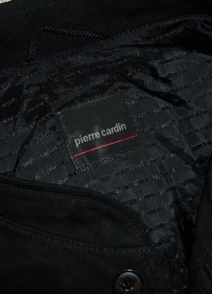 "pierre cardin"germany брендова, якіс. вузька куртка-бомбер р-2xl-56 оригінал!стояння-ідеальне!