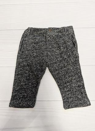 Брюки теплые zara 6-9