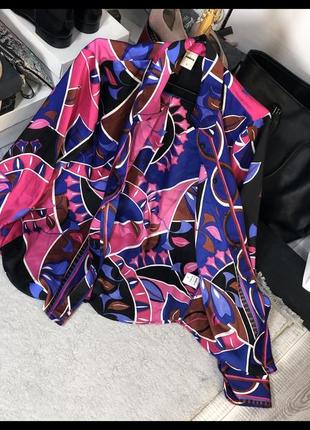 Роскошная сатиновая рубашка блуза невероятно красивая