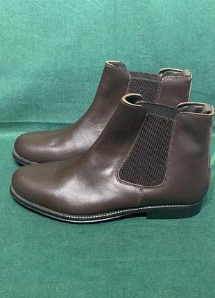 Ботинки мужские челси кожаные clifford james новые