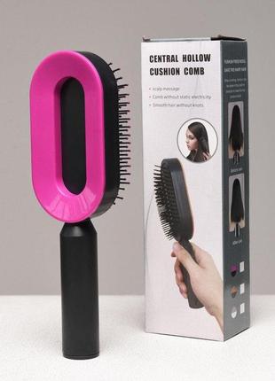 Массажная 3d расческа для волос central hollow comb нп4851 !!
