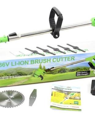 Аккумуляторный триммер bosch easy grassy cut 500 (36v, 5ah) акб триммер бош