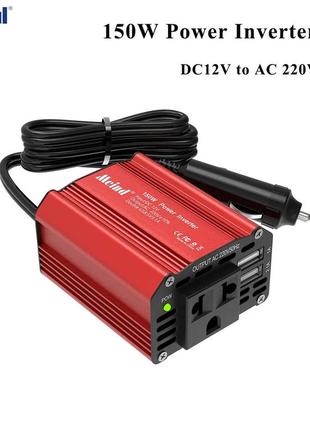 Інвертор напруги  150w dc: 12/220 в перетворювач inverter