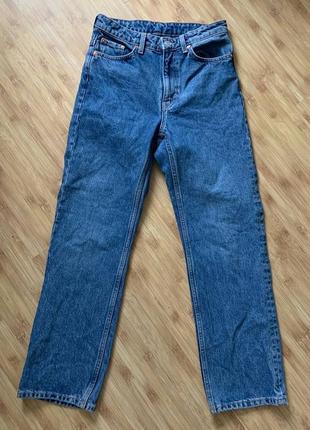 Джинсы синие со звездами
