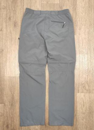 Mckinley штани спортивні трансформери шорти чоловічі сірі трекінгові outdoor tnf брюки3 фото