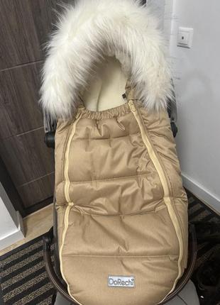 Зимовий конверт в коляску dorechi