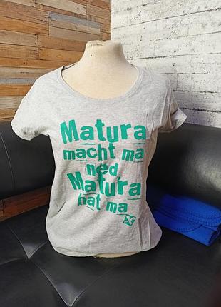 Футболка серая matura 15