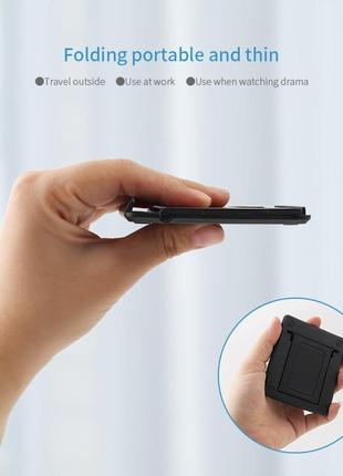 Настольная подставка держатель для телефона смартфона планшета uy99 белая 4