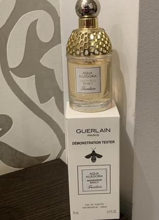 Тестер guerlain aqua allegoria mandarine basilic 60 ml