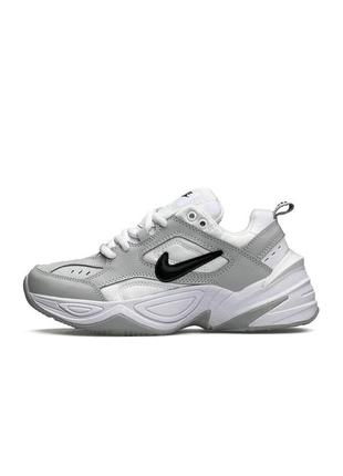 Кросівки nike m2k tekno white grey black 36