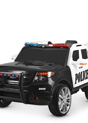 Джип ford police bambi racer m 3259eblr-1-2 зі світловими ефектами. чорно-білий