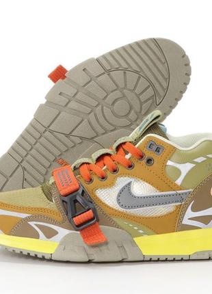 Nike air trainer 1 sp orange (кроссовки найк аир трейнер оранжевые на липучке)