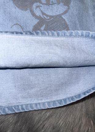 Прикольний джинсовий сарафан disney для дівчинки 1-2р primark