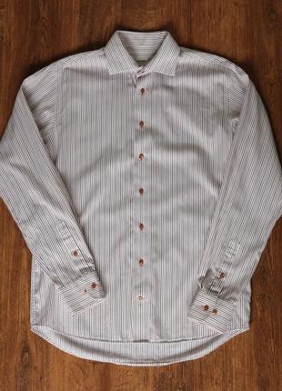 Мужская итальянская рубашка john henric milano shirt