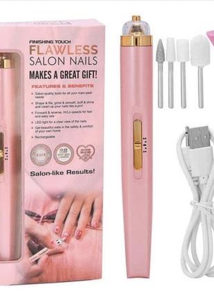 Фрезер для манікюру та педикюру flawless salon nails  4296