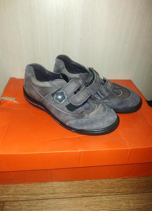 Кожаные кроссовки ecco,31 размер