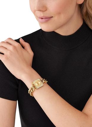 Жіночий годинник michael kors mk4711 'mk chain lock'4 фото