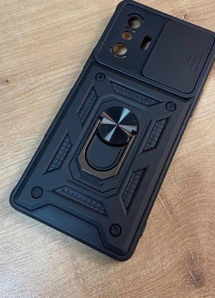 Чохол xiaomi redmi poco f3 gt camera slide ring