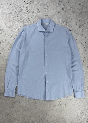 Gran sasso blue men’s shirt чоловіча сорочка оригінал