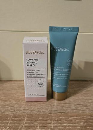 Сывороточное масло biossance vitamin c, rose oil