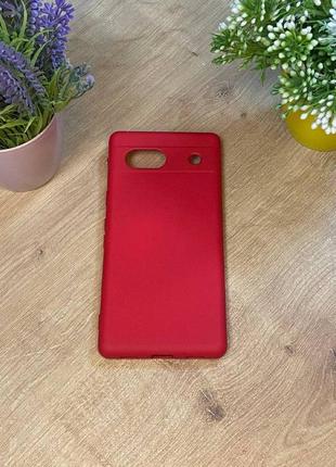 Чохол pixel 7a червоний