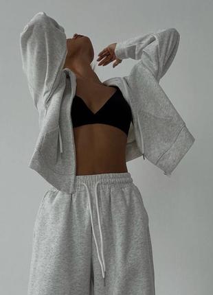 Костюм (худі+штани)🤍